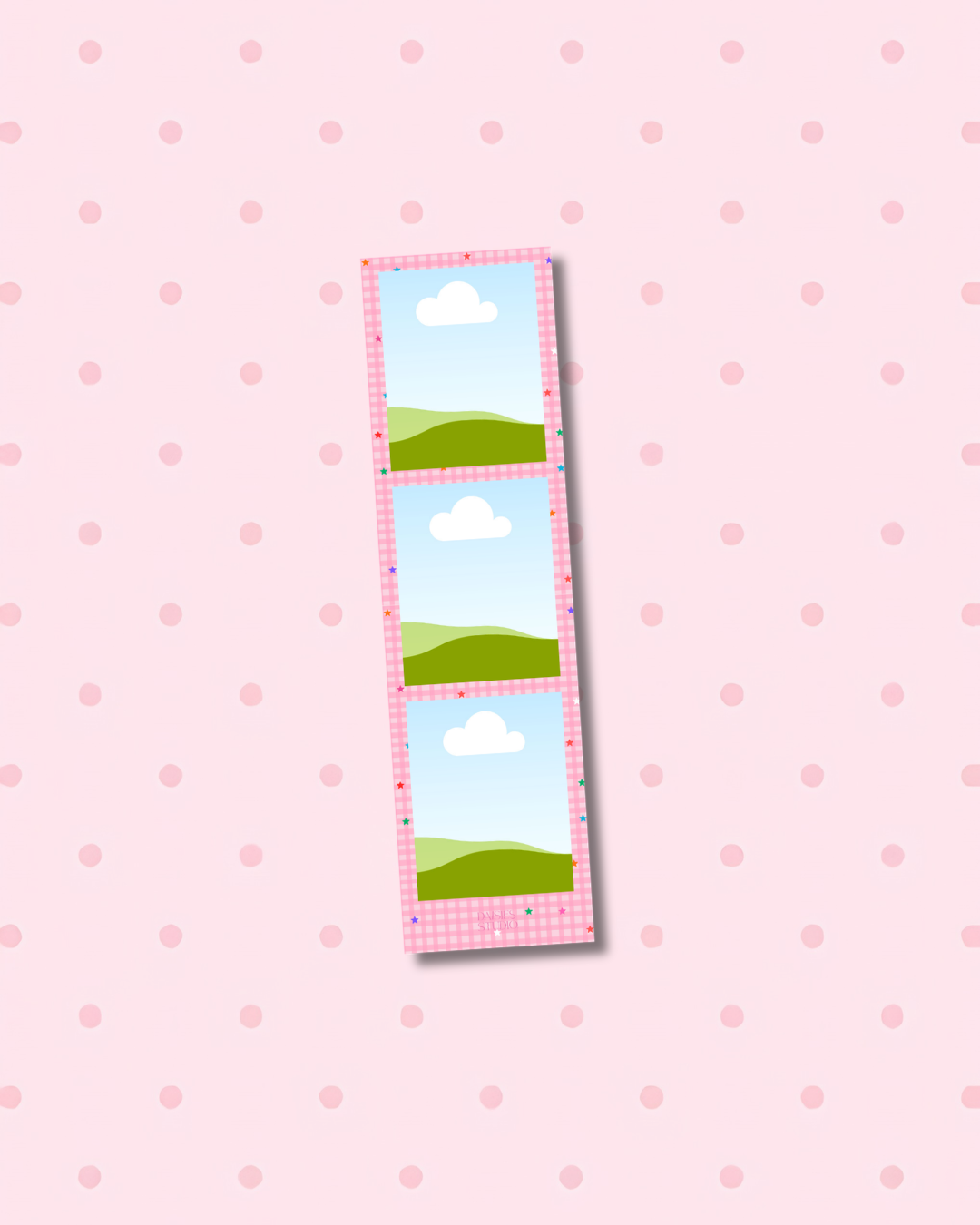 Custom Pink Picnic Photostrip