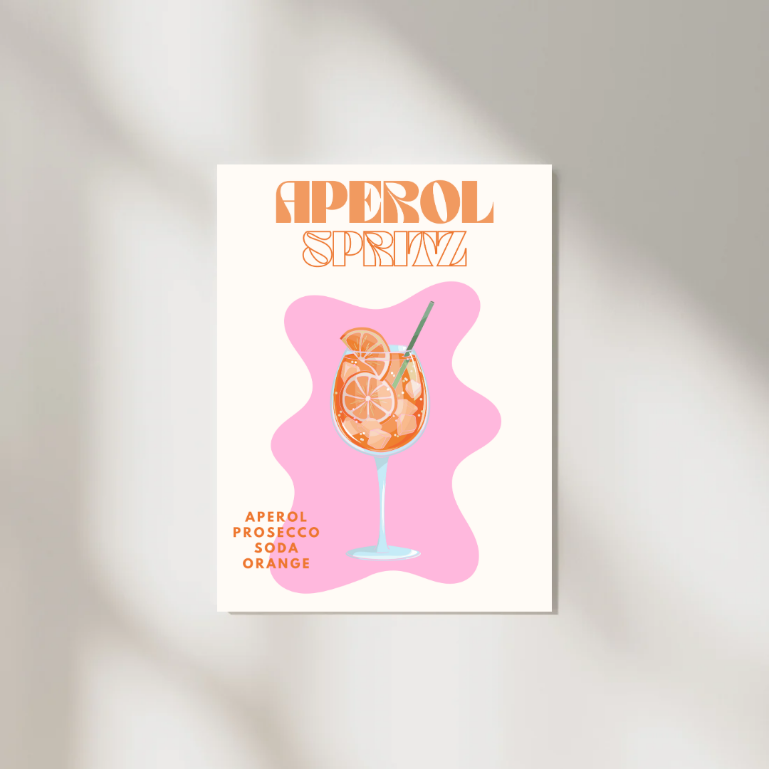 Poster Aperol Spritz A4