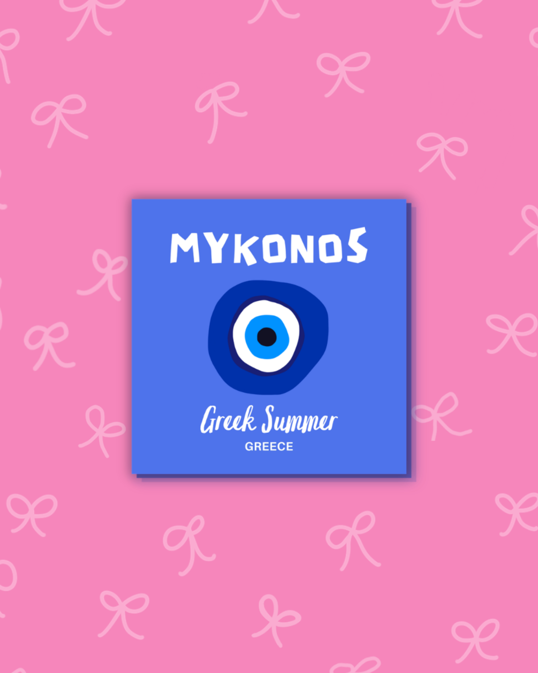 Mykonos Carreau – Greek Summer