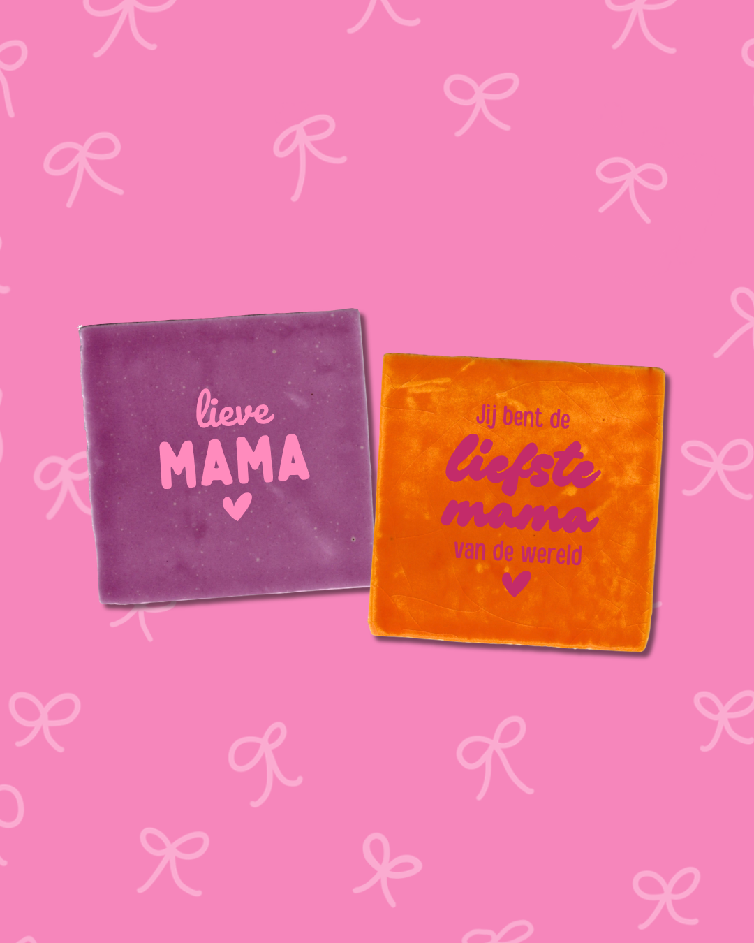 Moederdag Tegeltje met Tekst – voor mama, bonusmama, schoonmoeder & oma