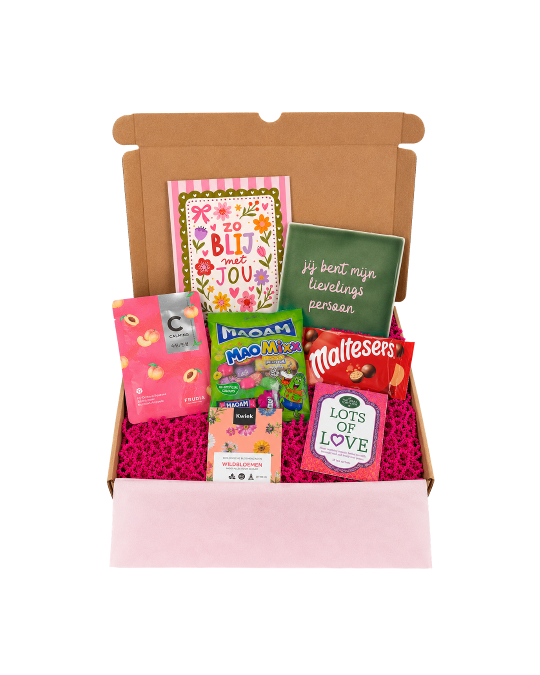 Cadeau boîte aux lettres avec carreau – composez vous-même