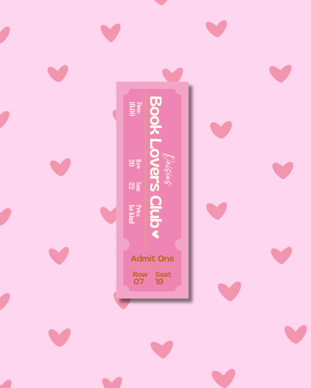 Marque-page “Book Lovers Club”