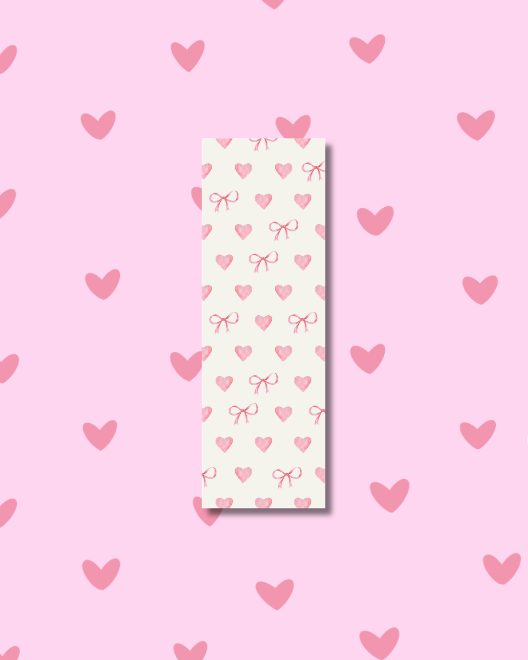 Marque-page cœurs & nœuds 🎀