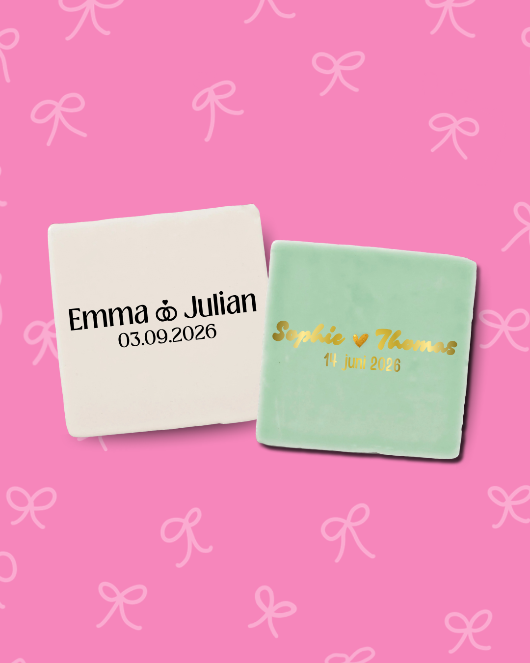 Carreau de mariage personnalisé