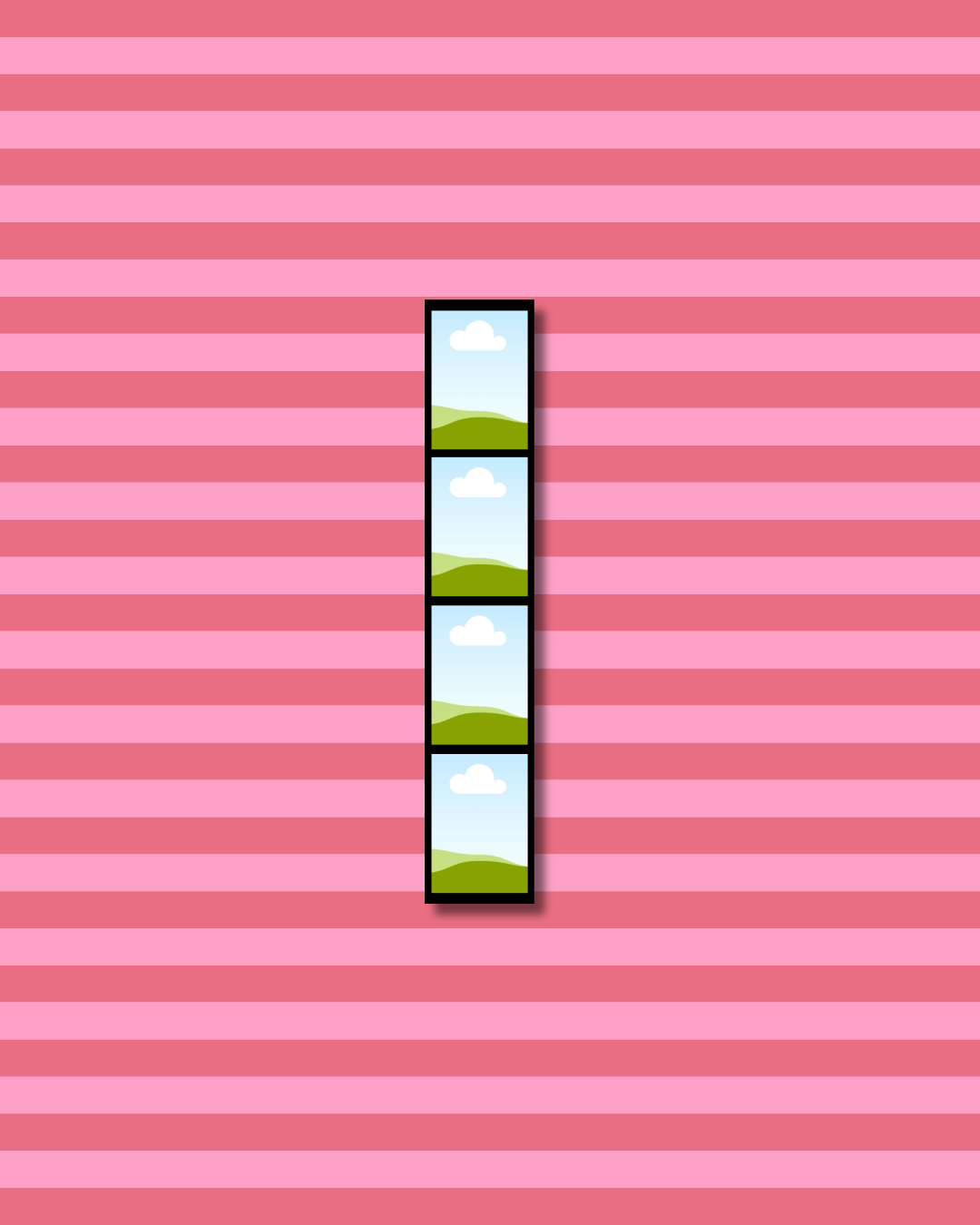 Mini bande photo personnalisée – pour coque de téléphone