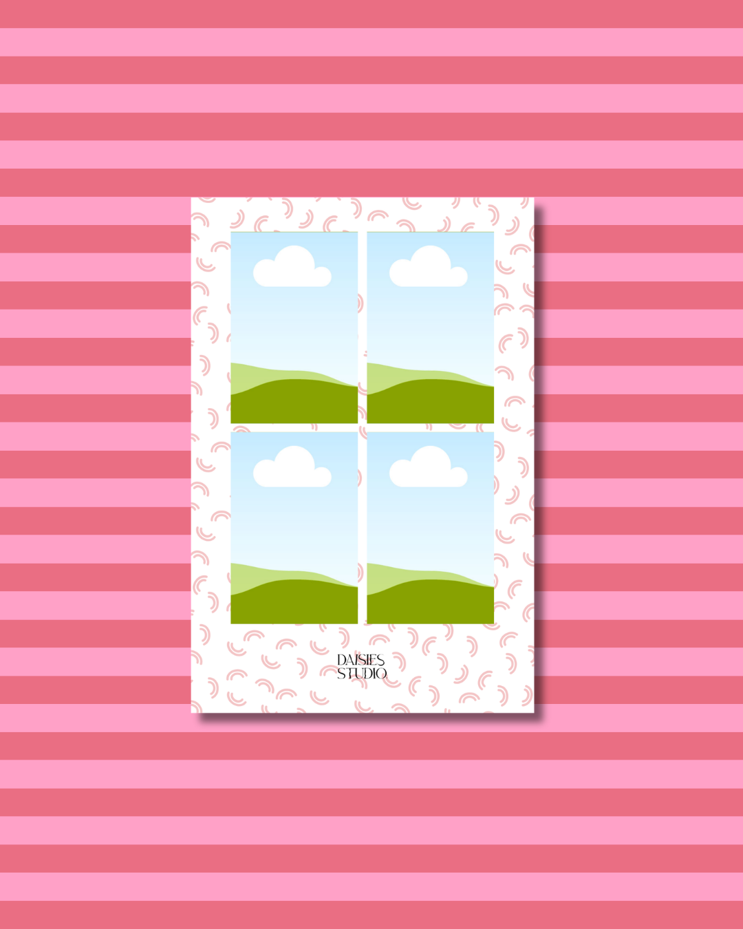 Photoprint Rainbow personnalisée (10 x 15 cm)