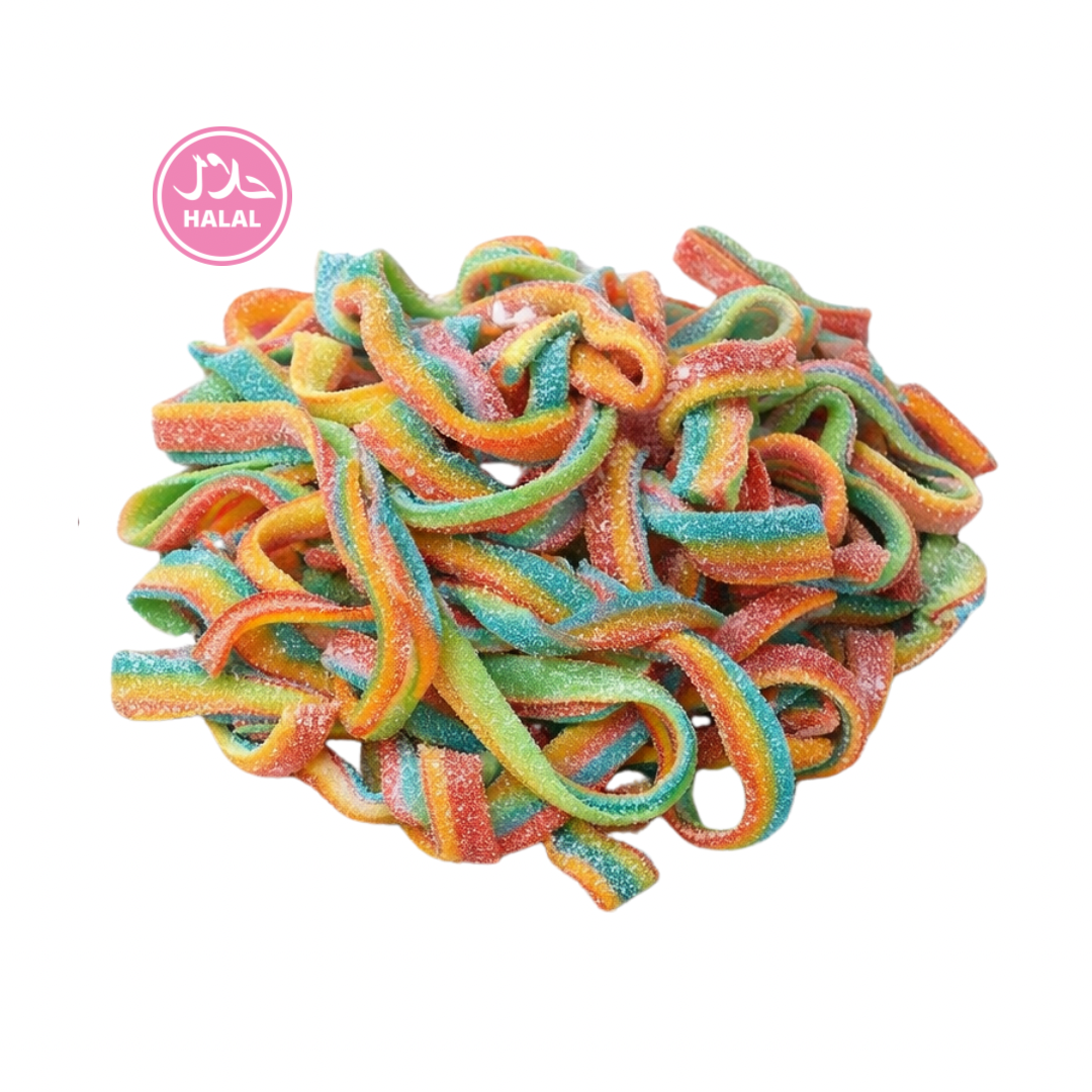 Mélange de bonbons acidulés et sucrés
