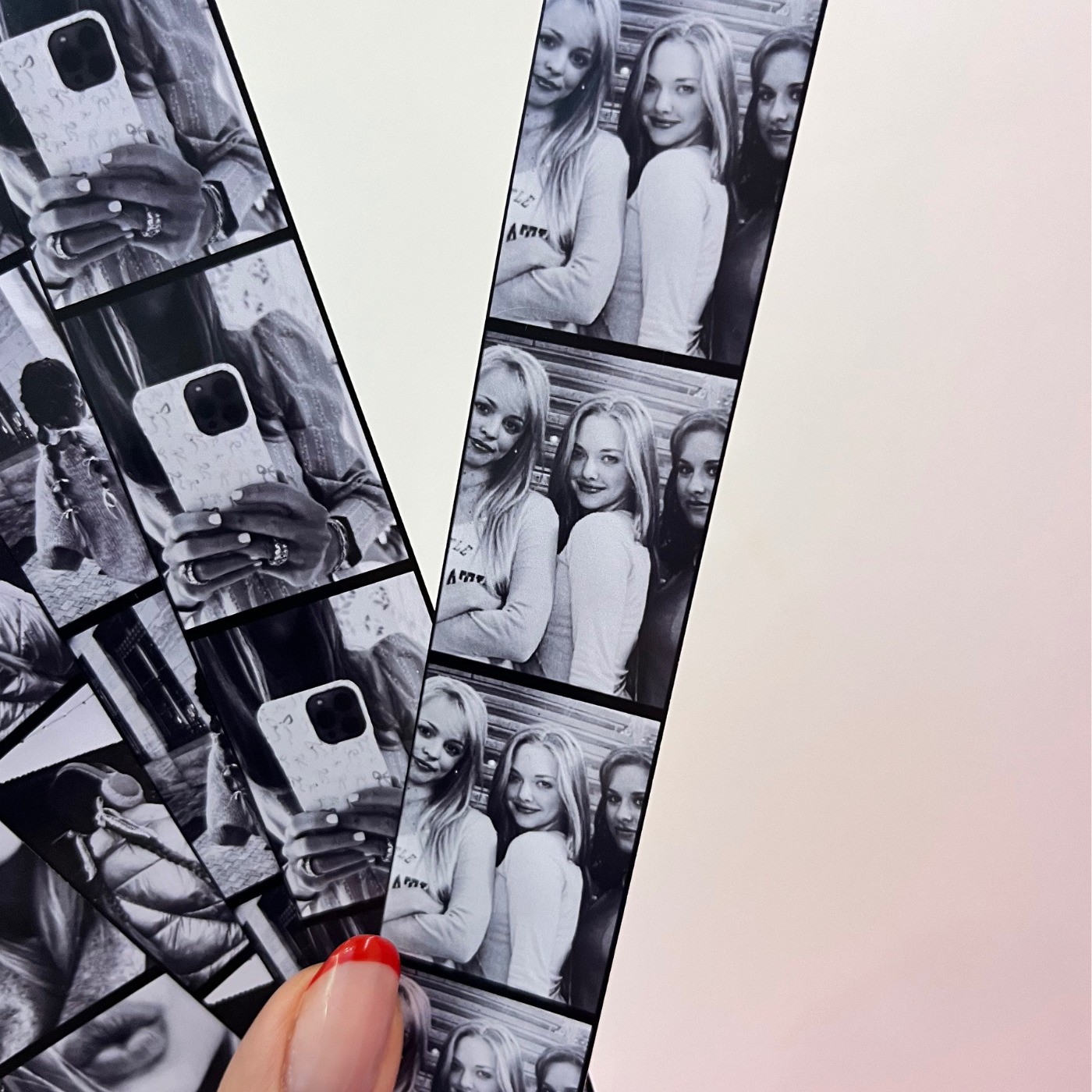 Bande photo personnalisée – style film