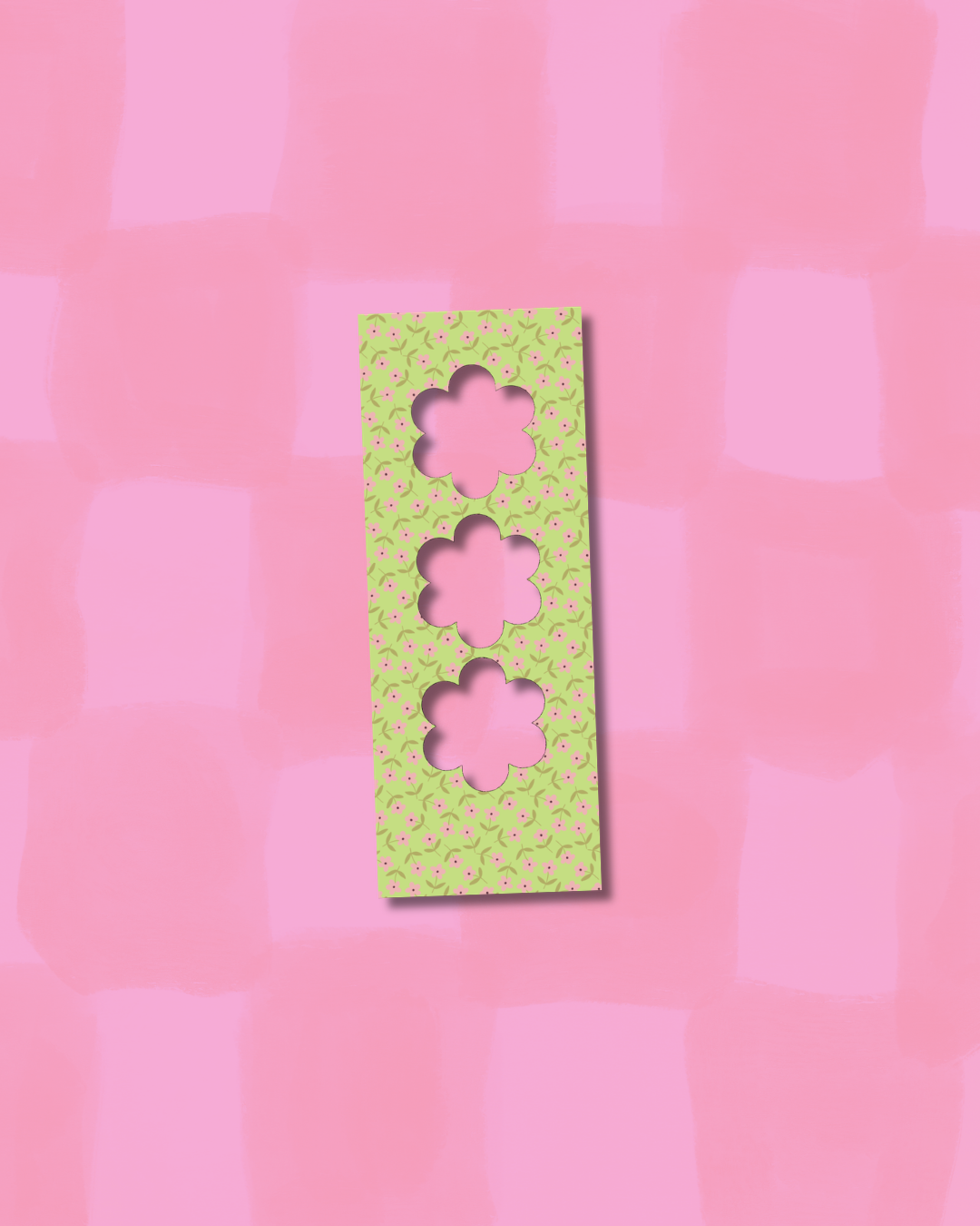 Cadre Photo Magnétique Fleurs – Photobooth (3 Photos)