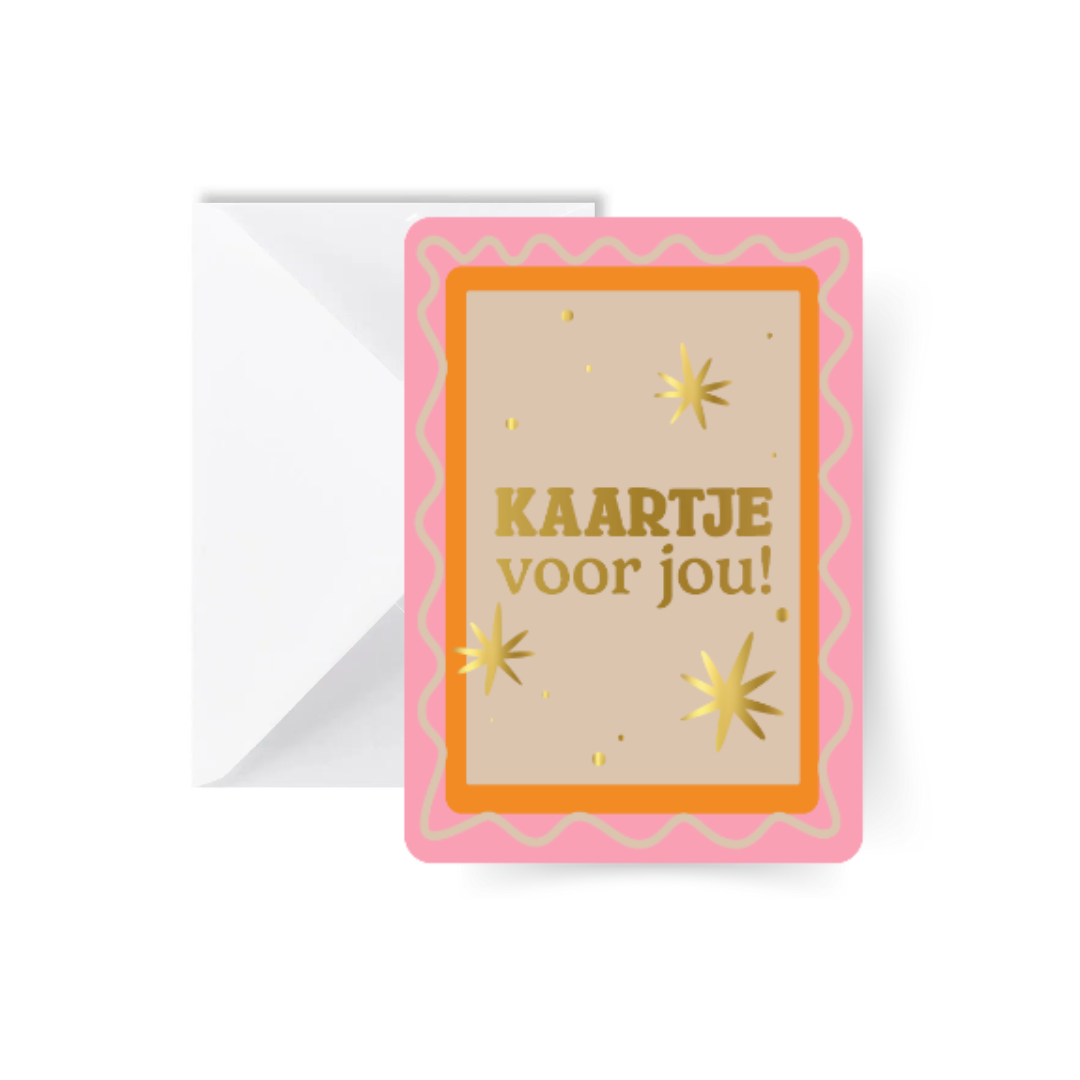 Carte pour toi ! Carte avec enveloppe