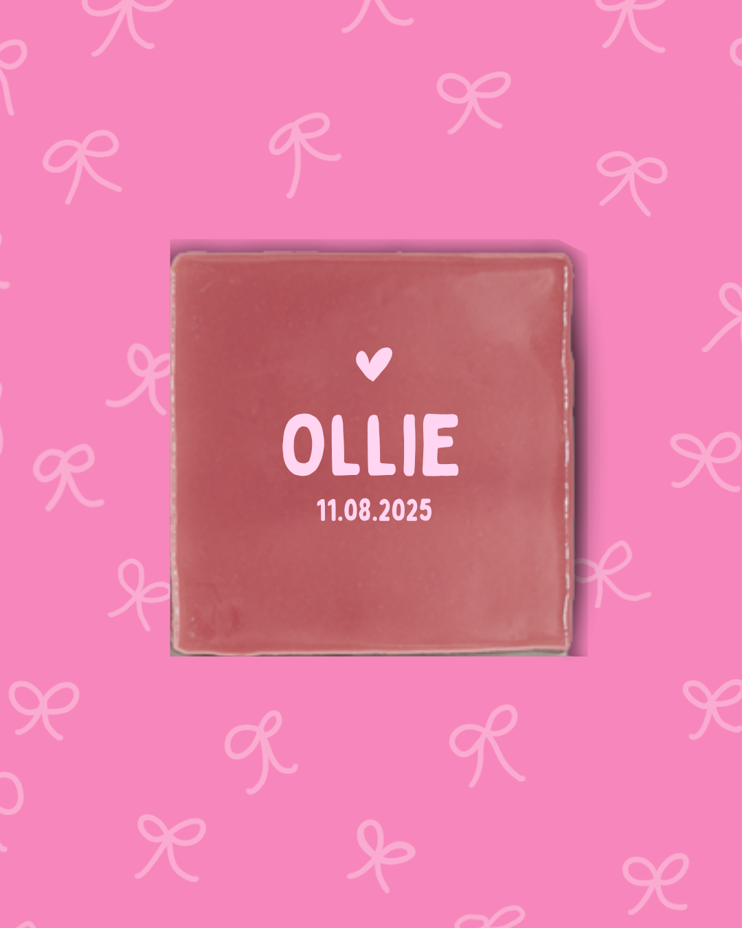 Carreau de naissance personnalisé