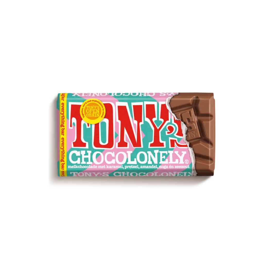 Tony's Chocolonely Reep - everything bar