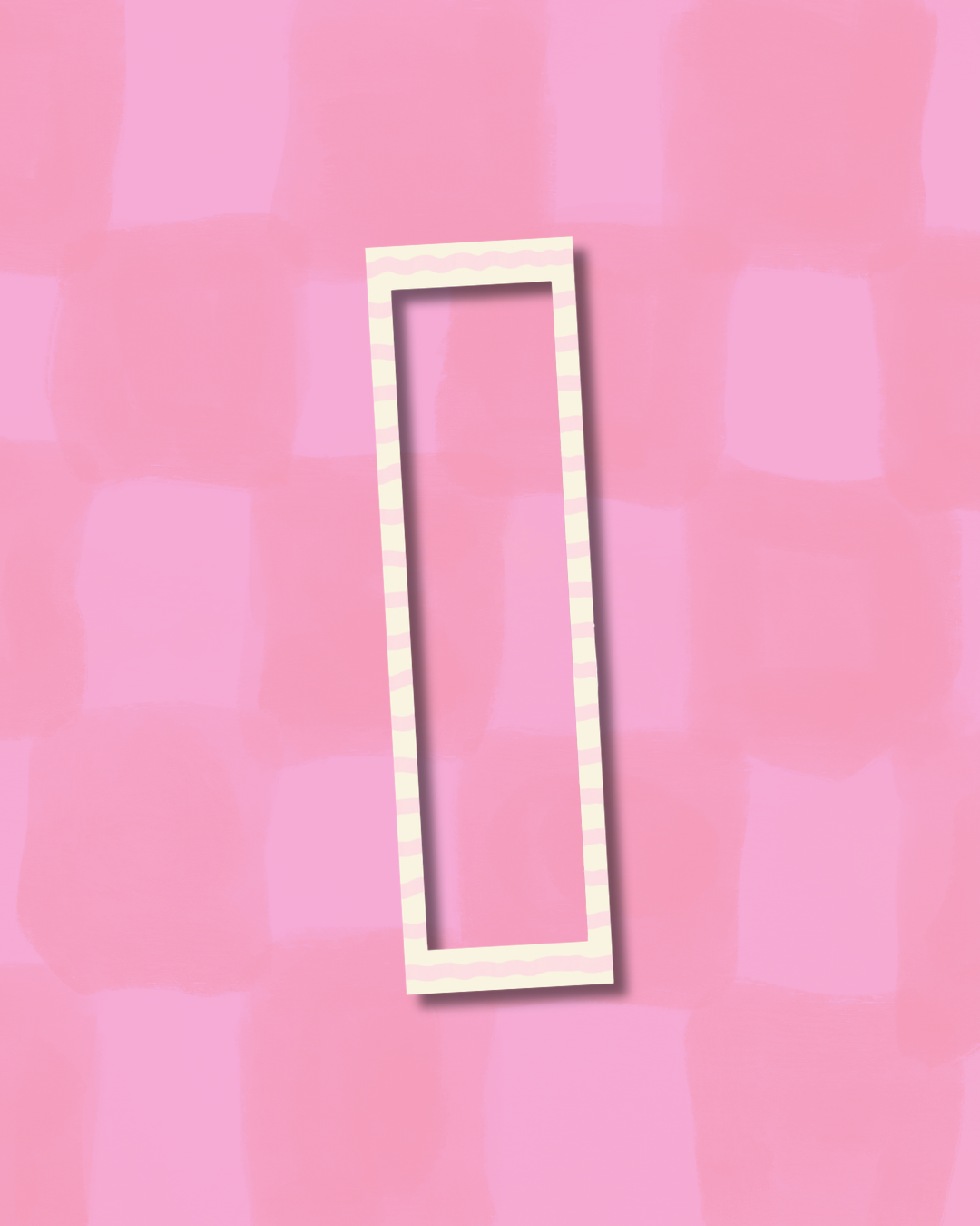 Cadre Photo Magnétique Rayures – Photobooth (4 Photos)