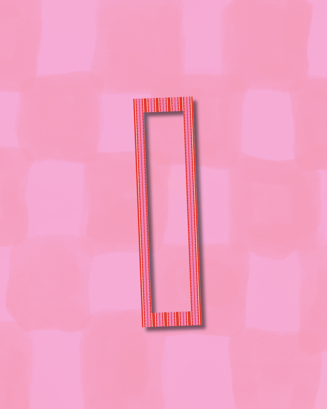 Cadre photo magnétique à rayures – Bande photo style film