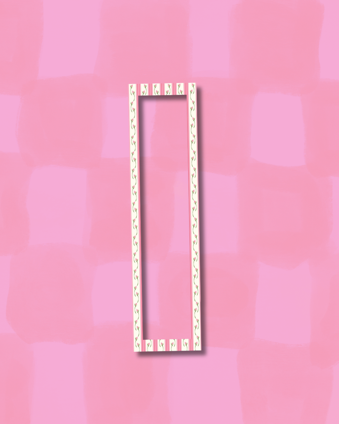 Cadre photo magnétique Fleurs – Bande de photos (4 photos)