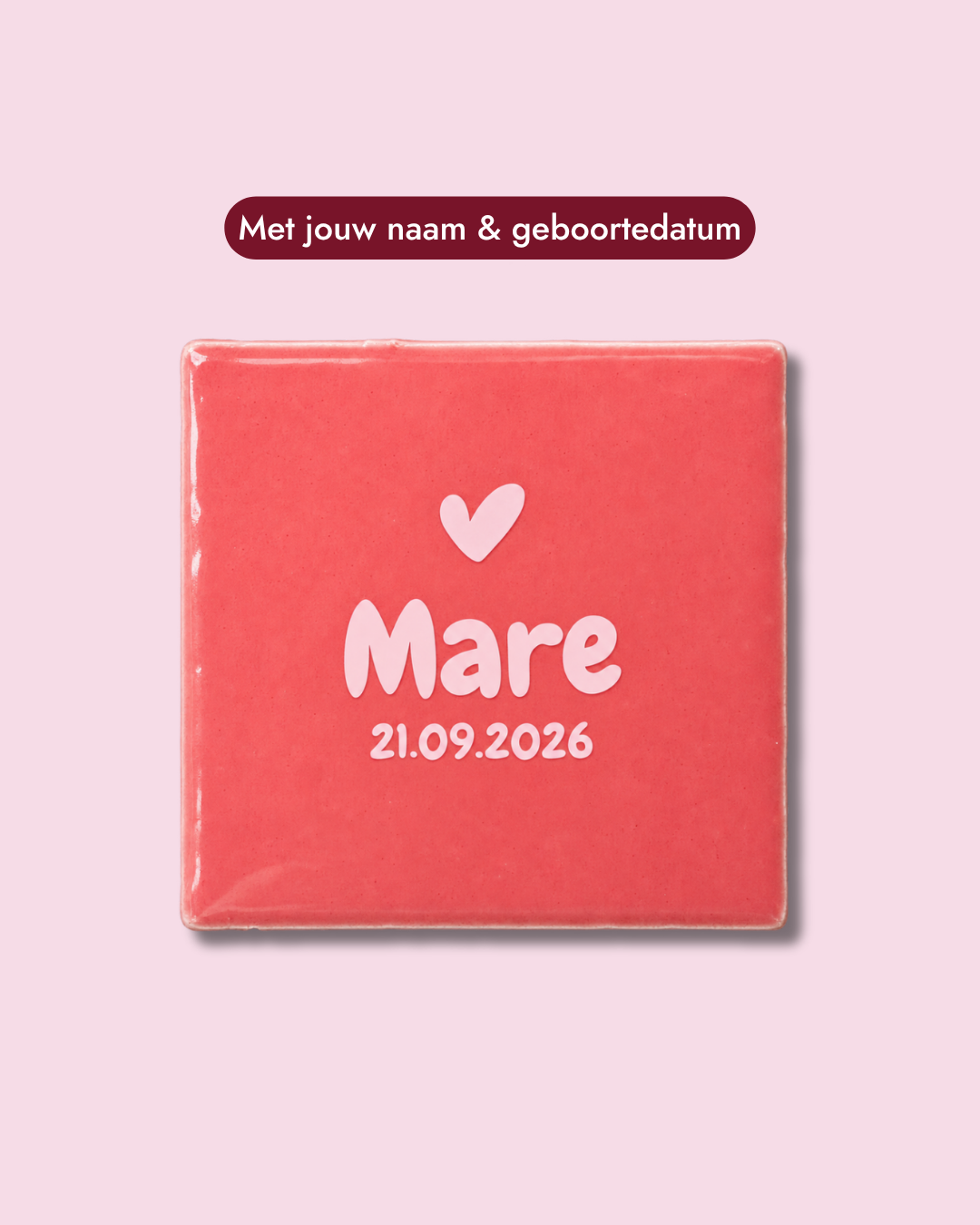 Carreau de naissance personnalisé