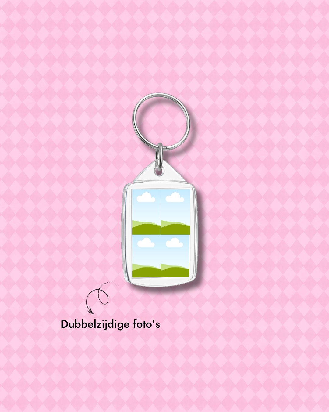 Porte-clés avec Photo – Personnalisé