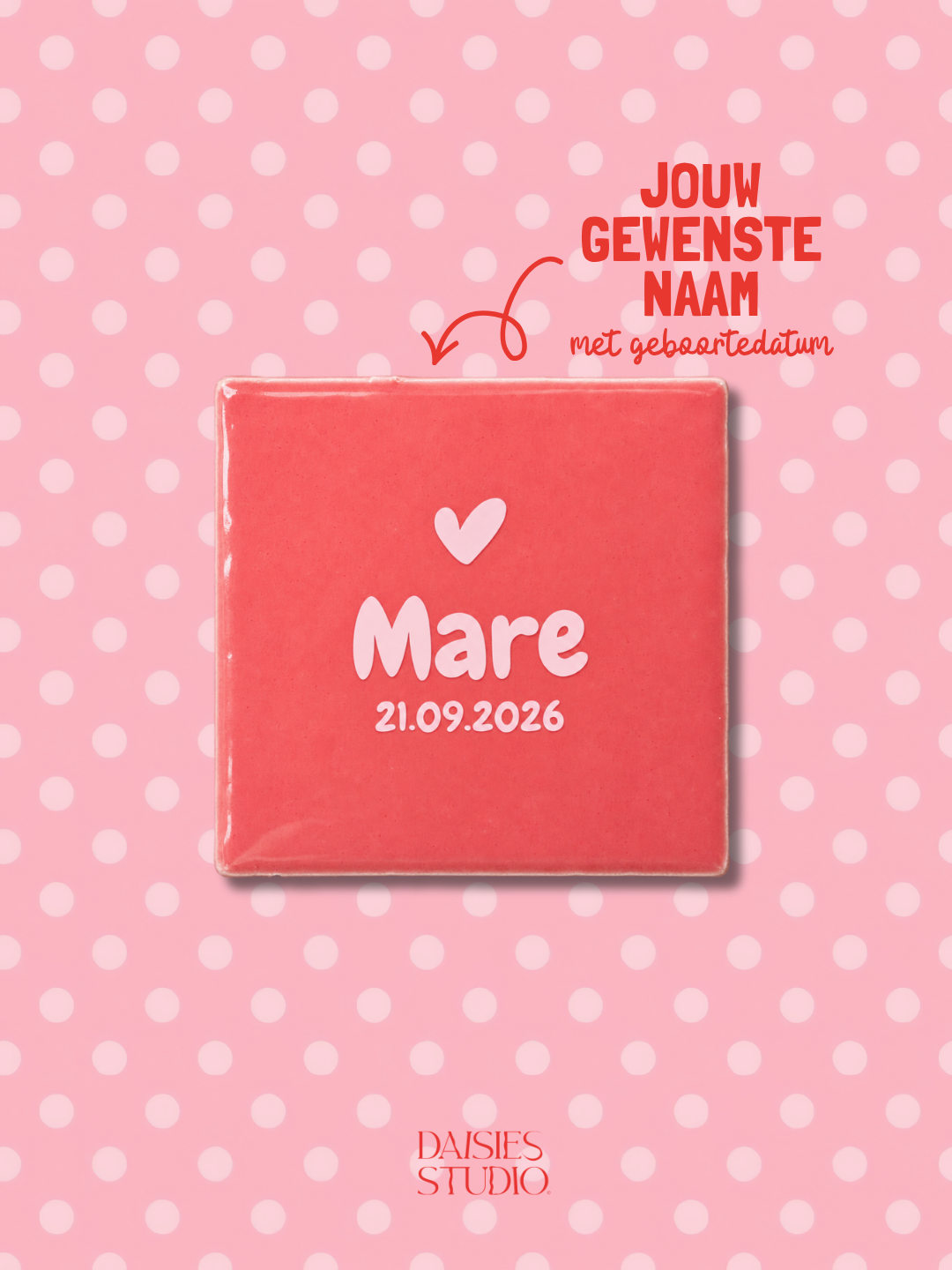 Carreau de naissance personnalisé
