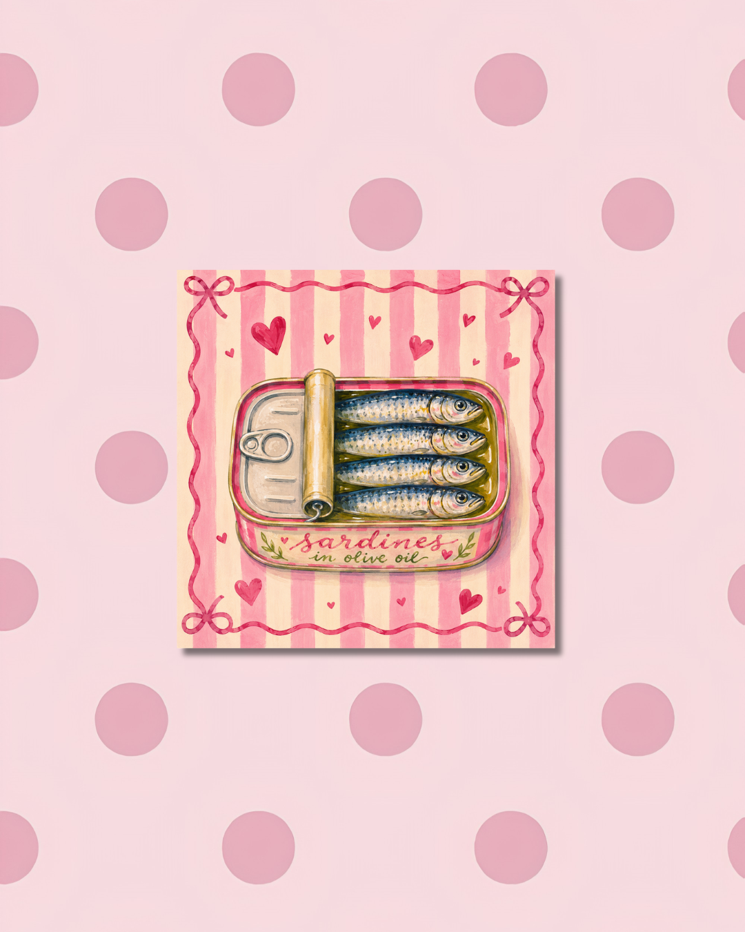 Sardines In Olive Oil Tegeltje