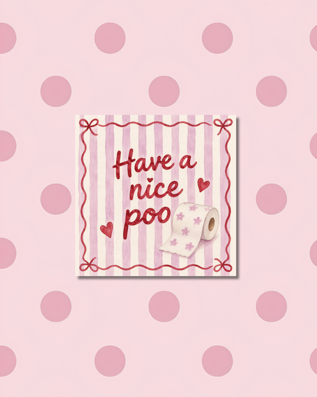 Have a nice poo Tegeltje