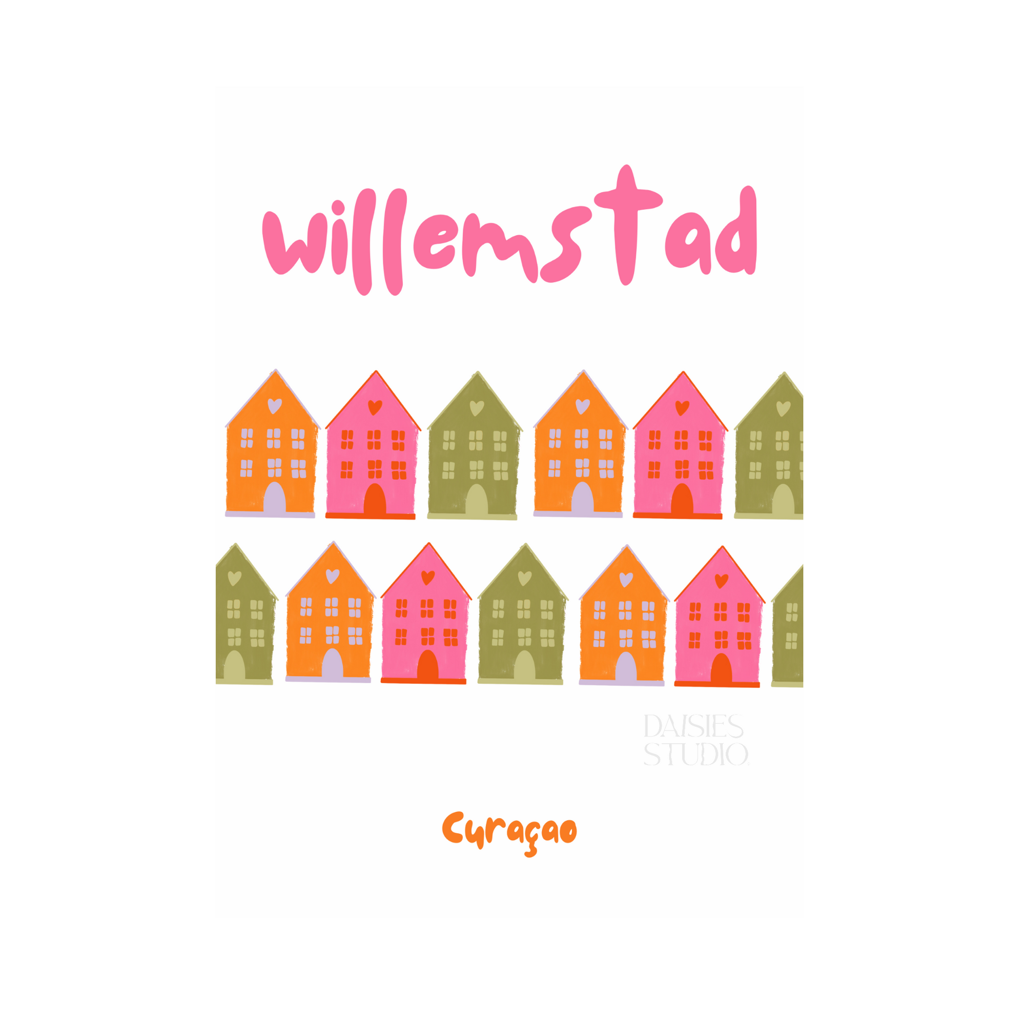 Poster A4 Willemstad