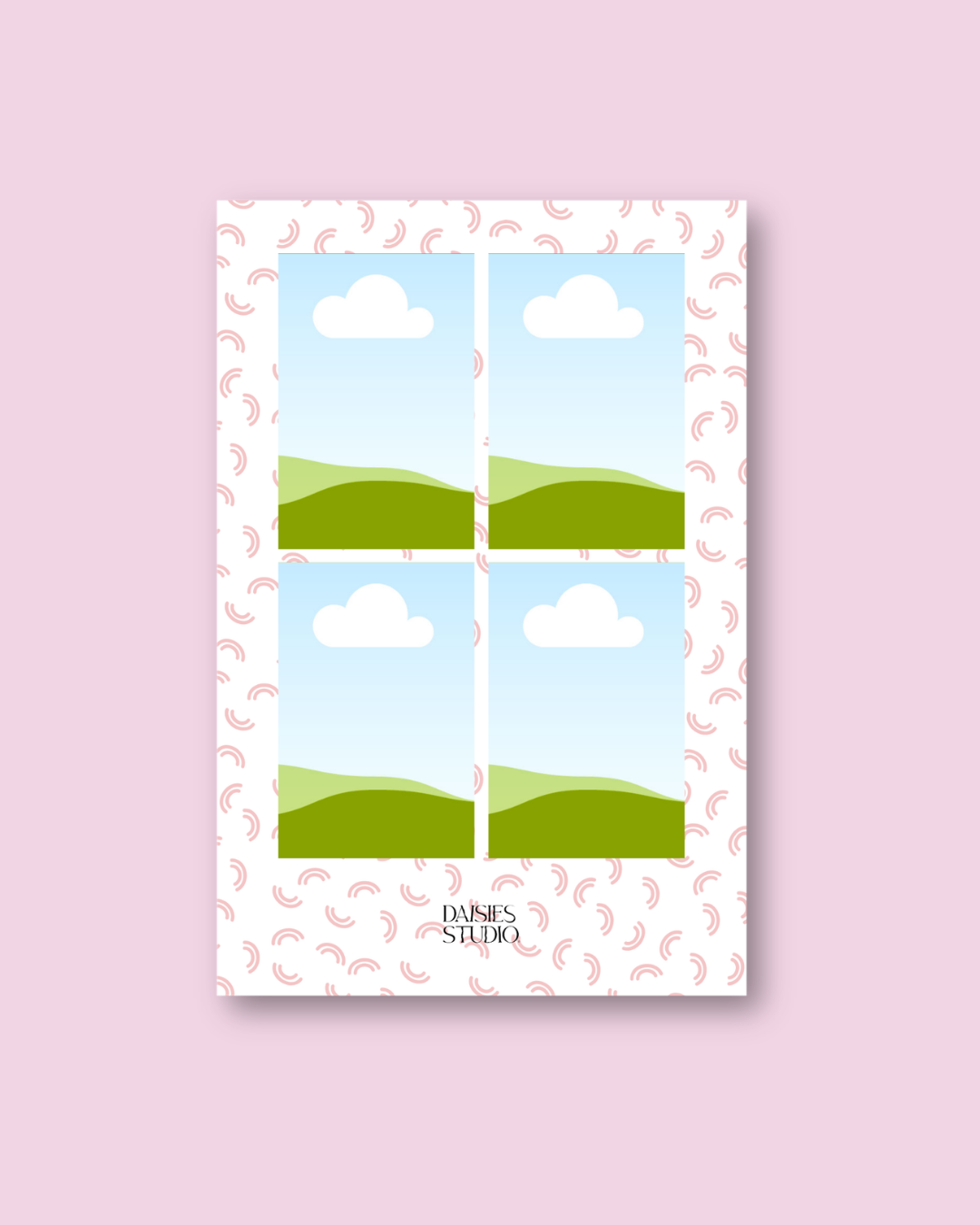 Photoprint Rainbow personnalisée (10 x 15 cm)