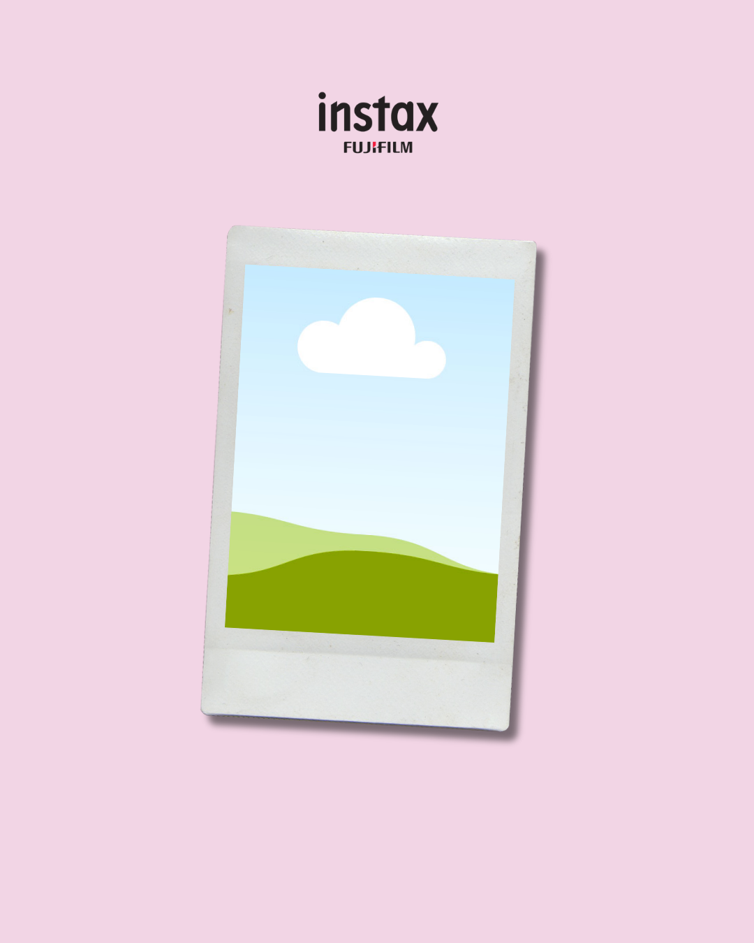 Instax Polaroid personnalisée – Portrait