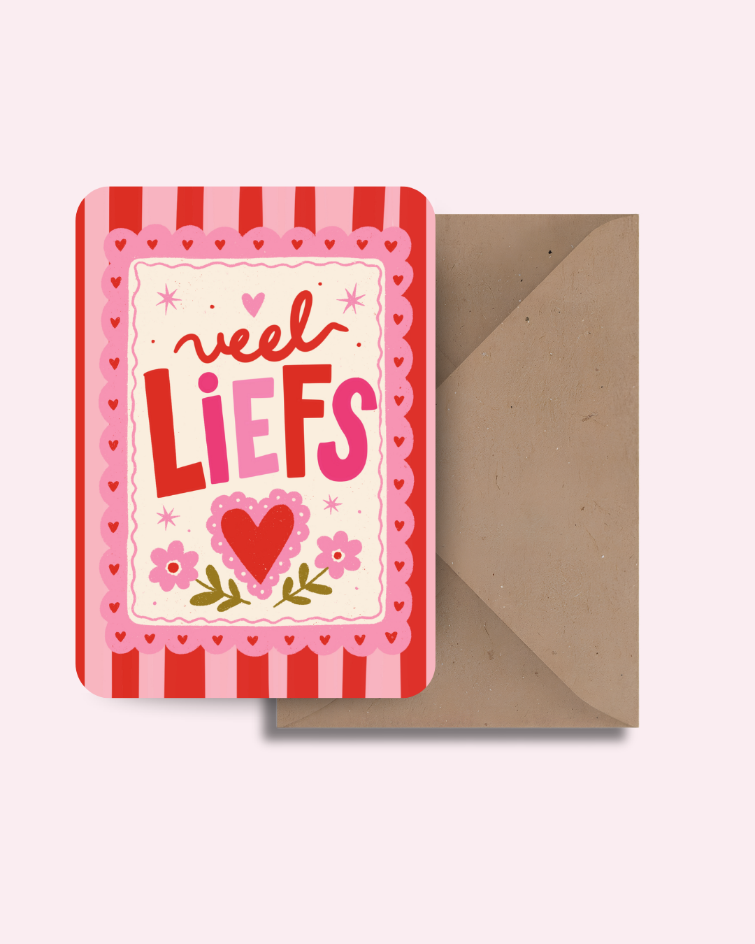 Veel liefs Kaart