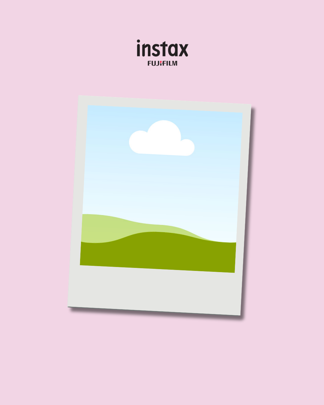 Instax Polaroid personnalisée - Square