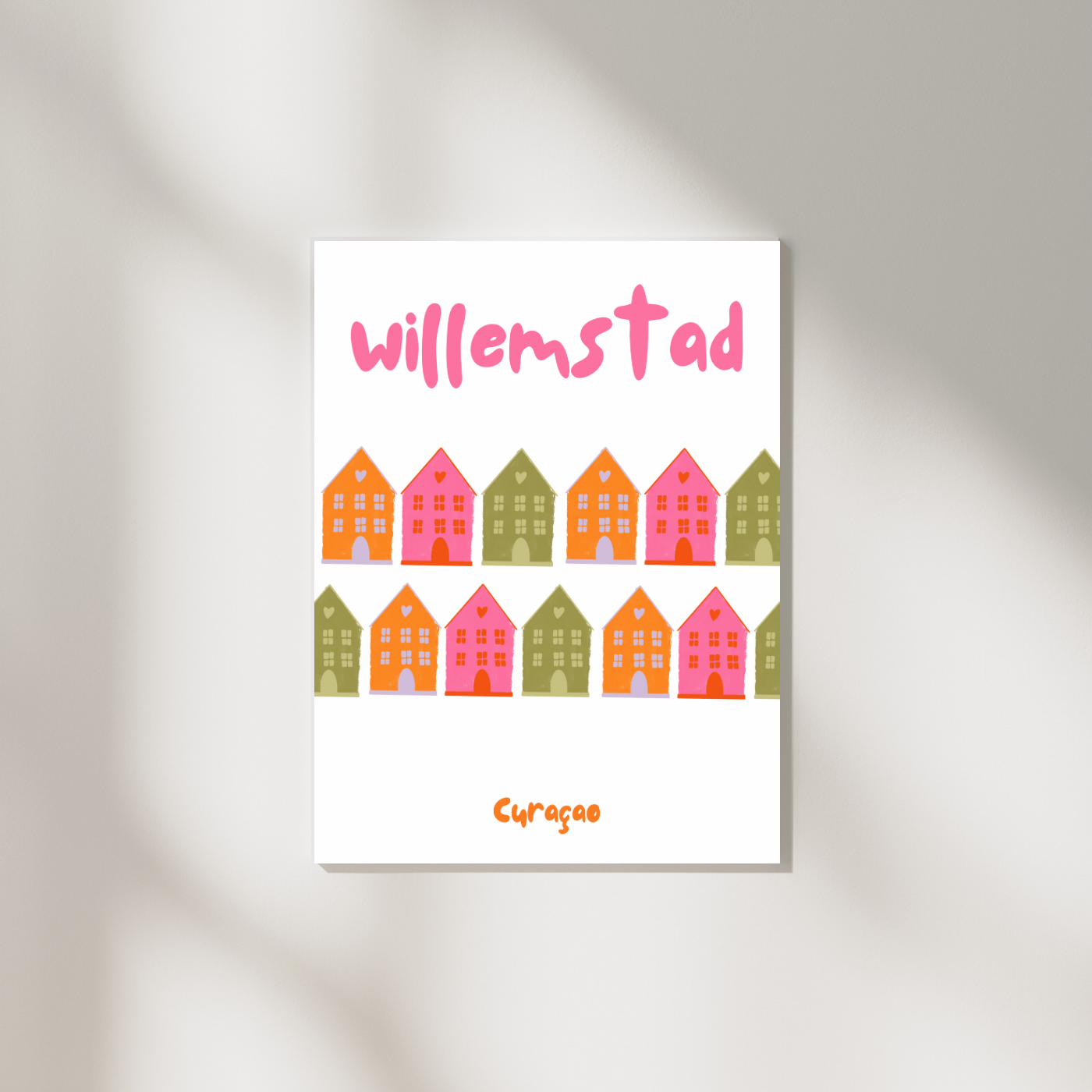 Poster A4 Willemstad