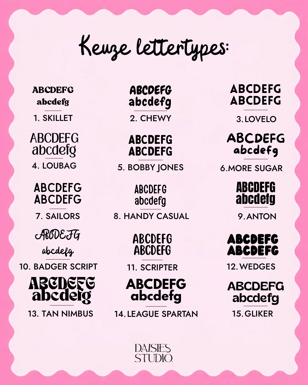 Carreau personnalisé avec cœurs et date