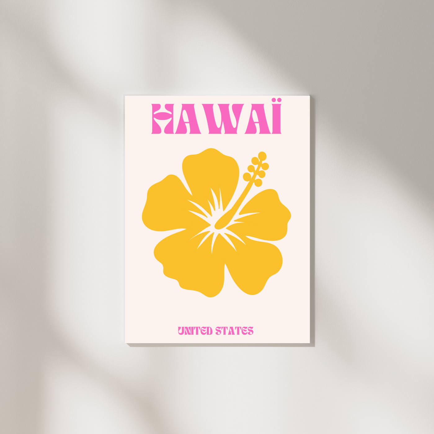 Poster Hawaï A4