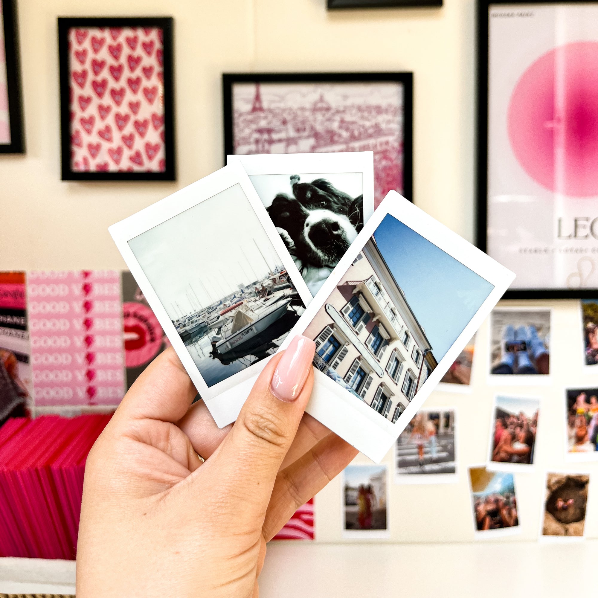 Instax Polaroid personnalisée – Portrait