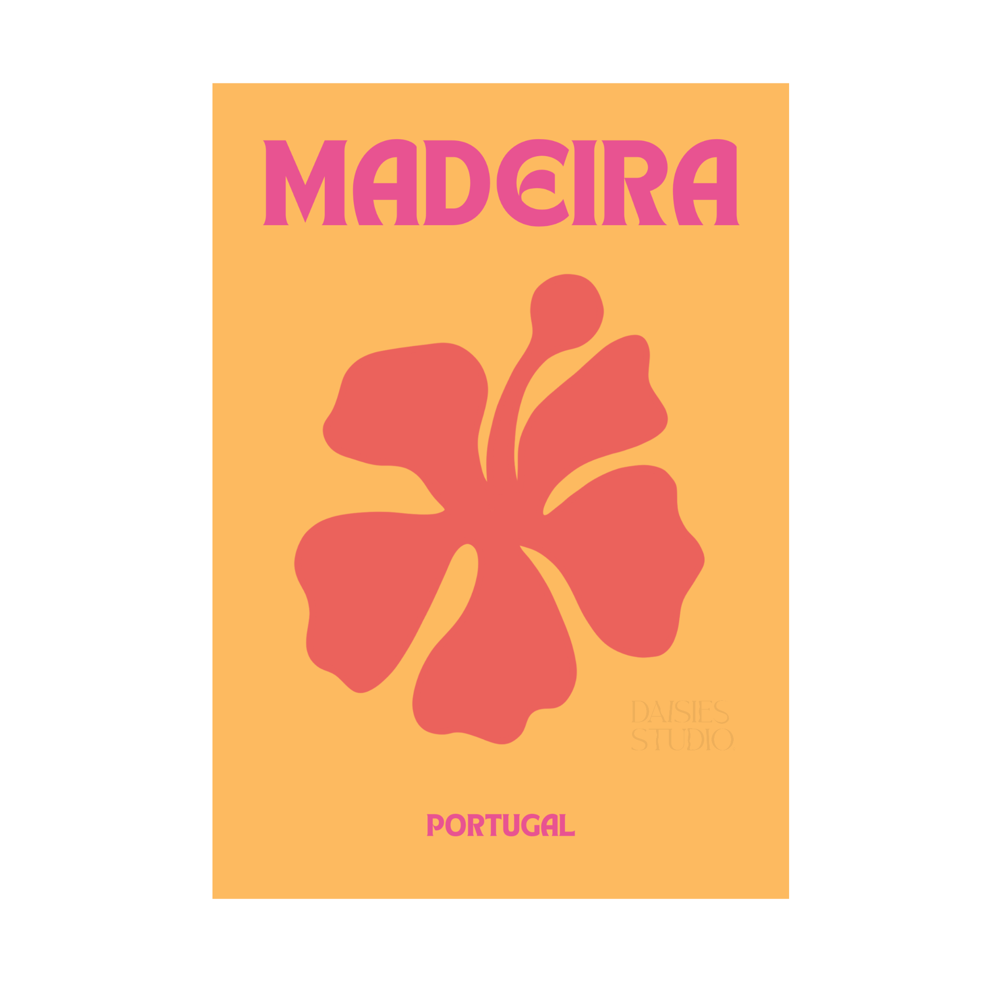 Poster Madère A4