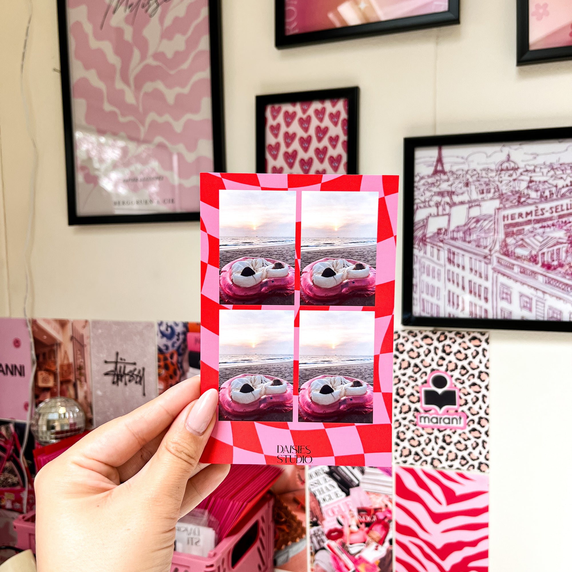 Photoprint Daisies personnalisée (10 x 15 cm)