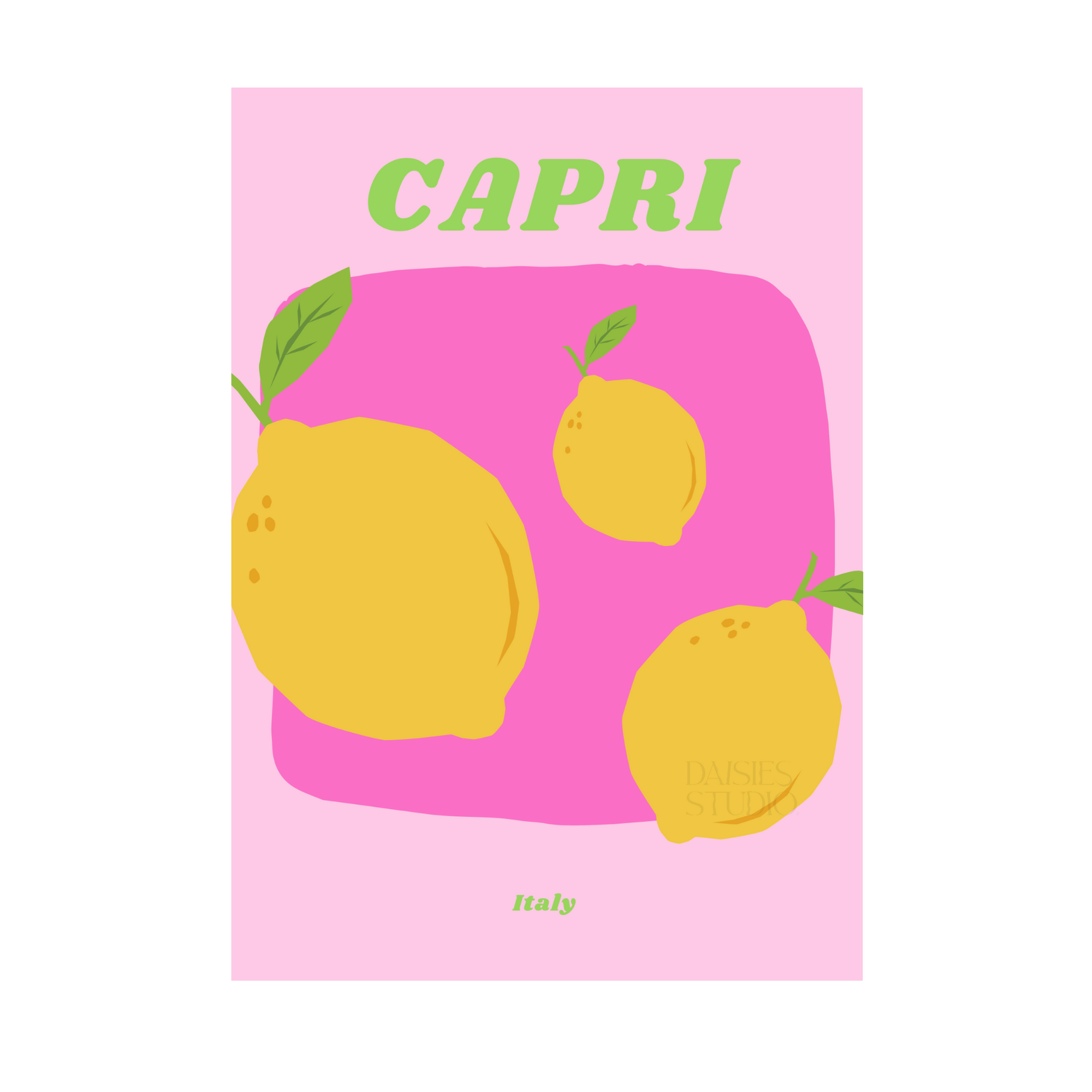Poster Capri A4