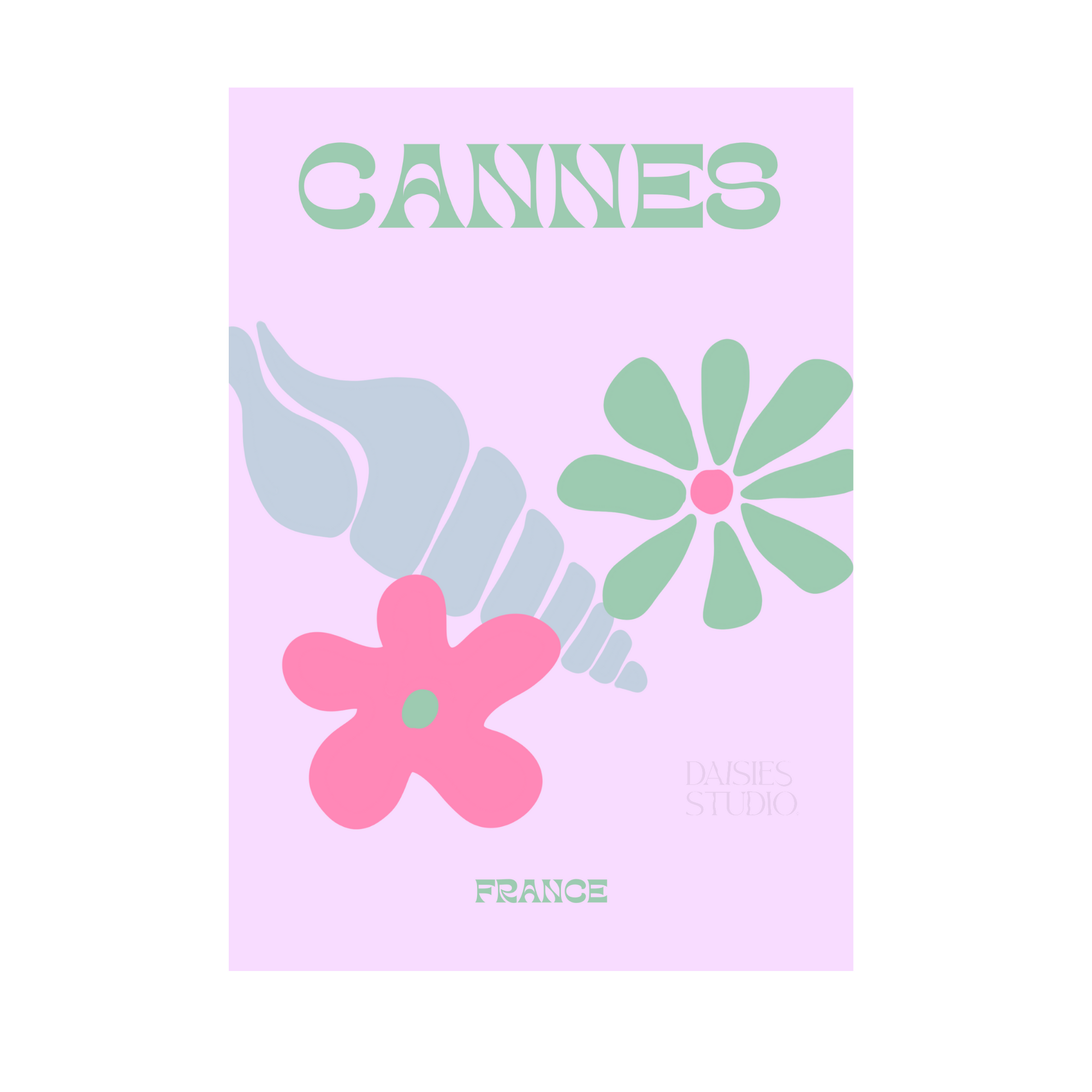 Poster A4 Cannes
