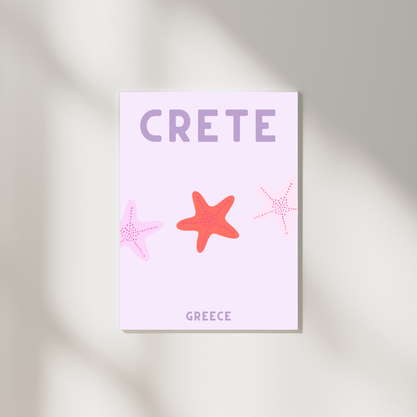 Poster A4 Crète