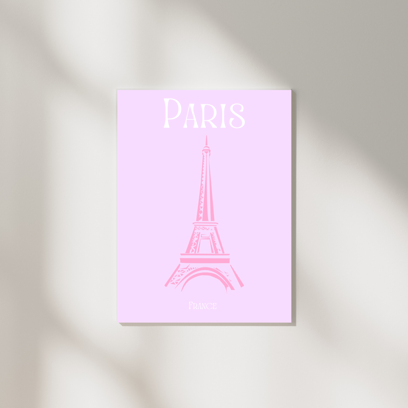 Poster A4 Paris