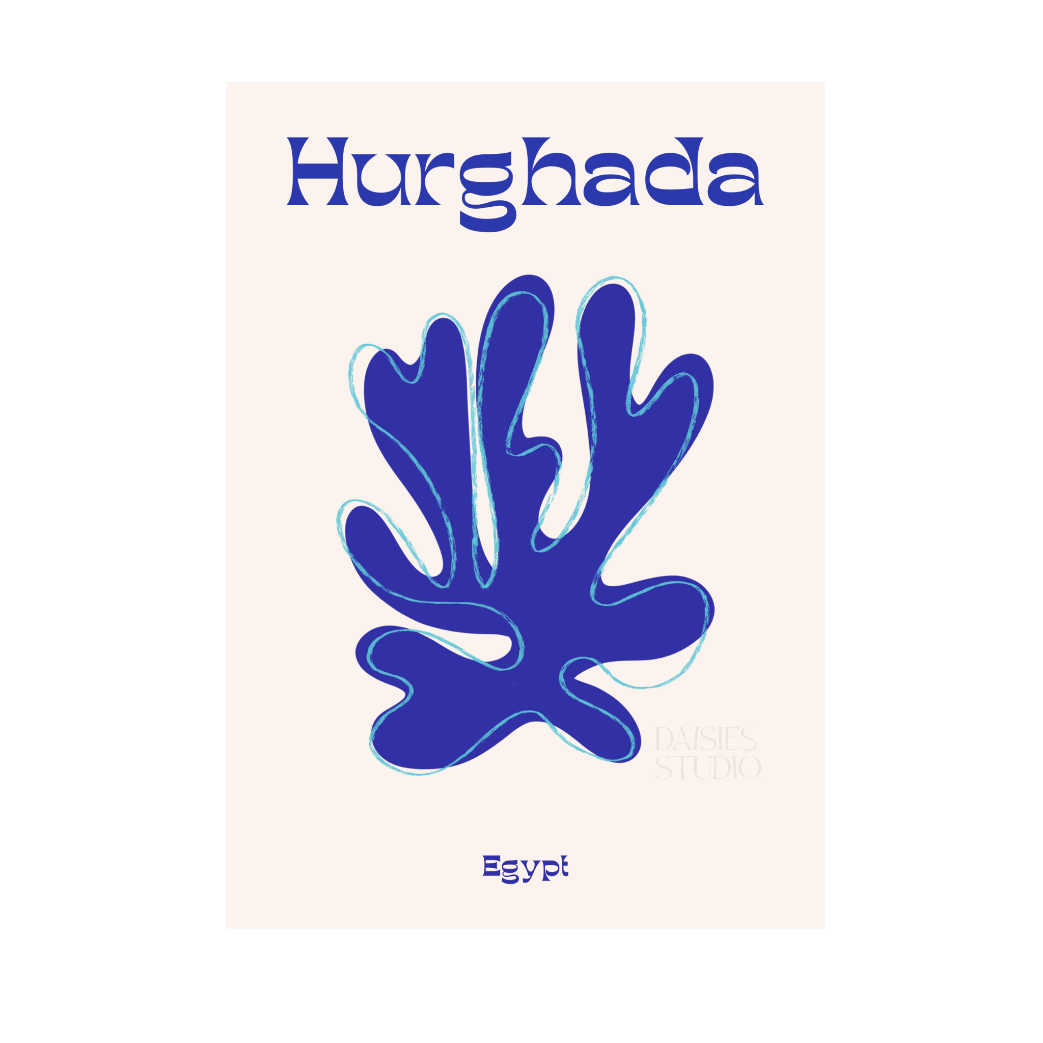Poster A4 Hurghada