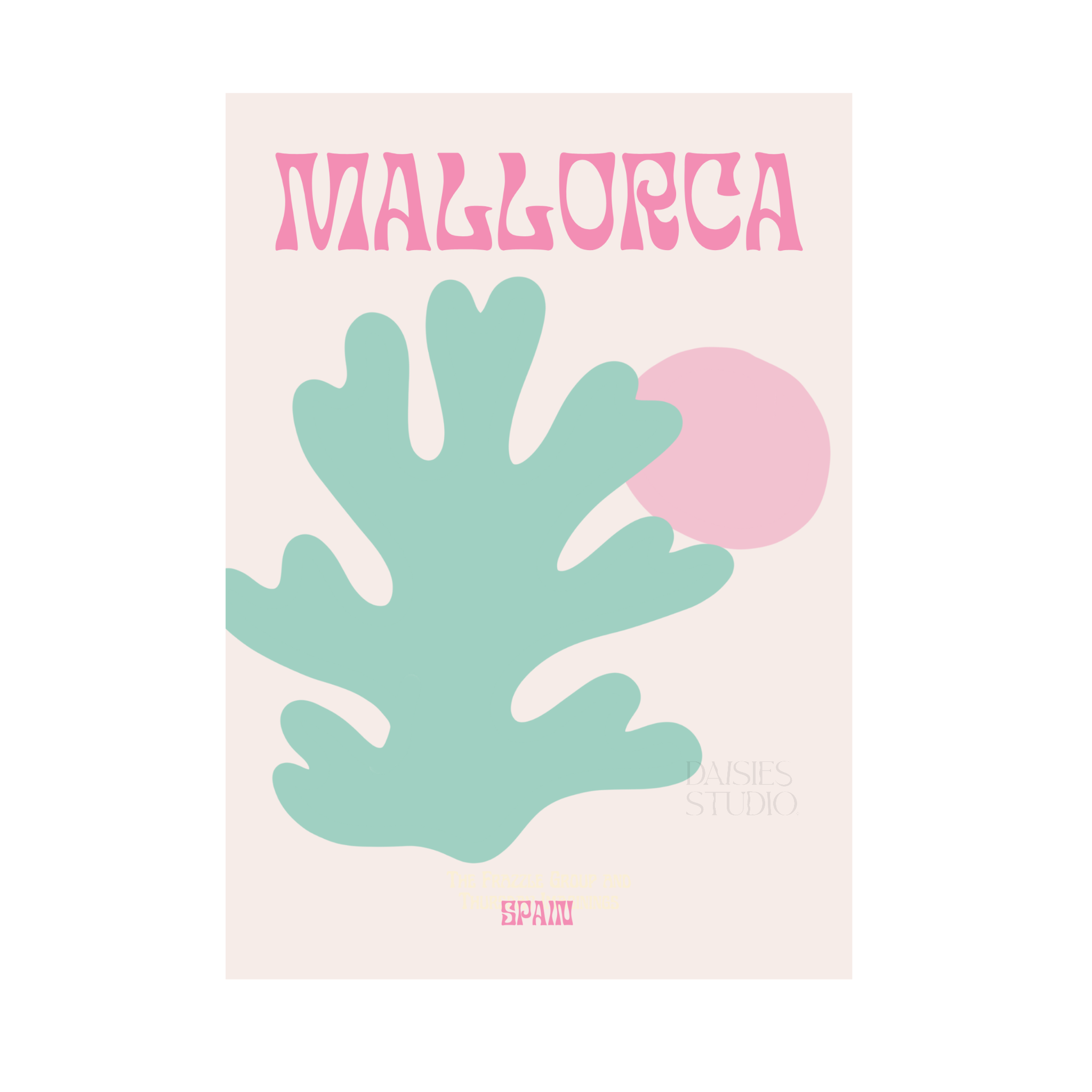 Poster A4 Majorque