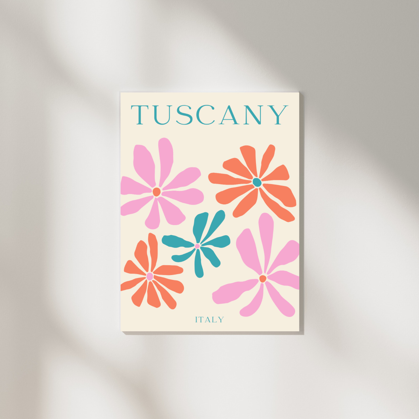 Poster A4 Toscane
