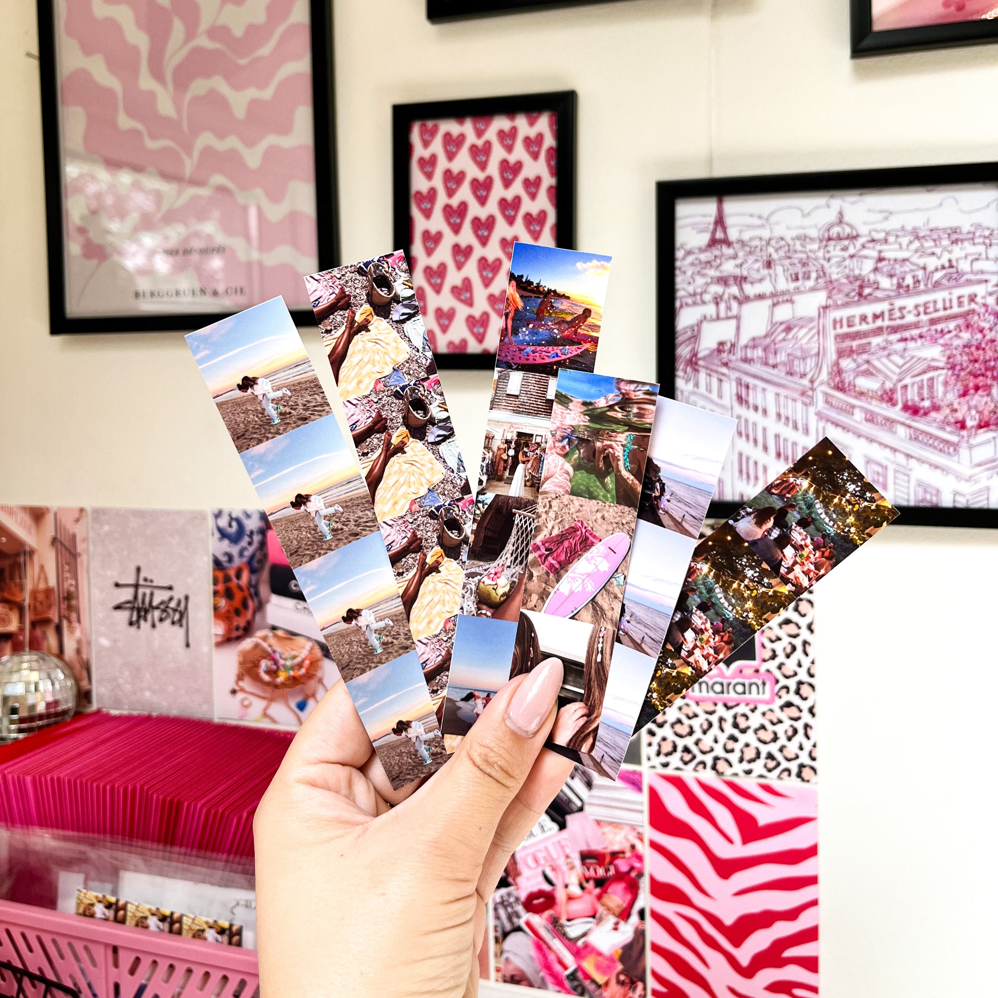 Bande photo personnalisée (3 ou 4 photos)