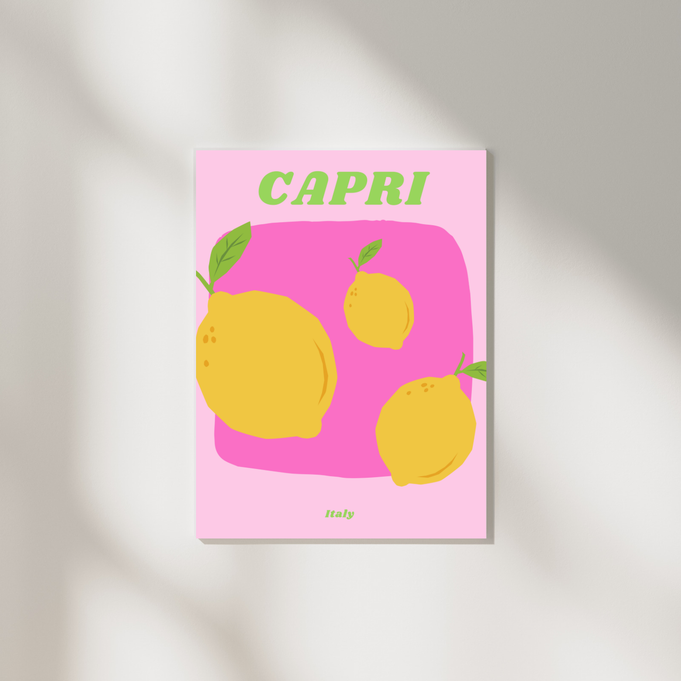 Poster Capri A4